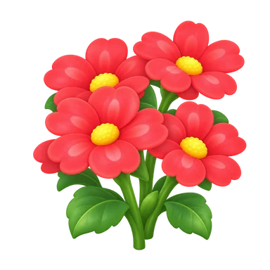 Marguerite rouge