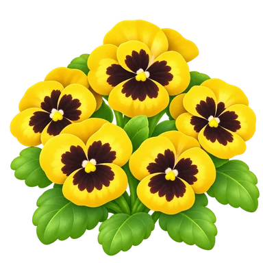 Pensée jaune