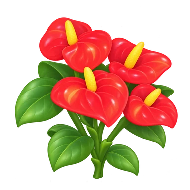 Anthurium rouge