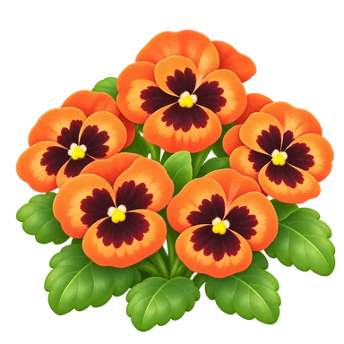 Pensée orange