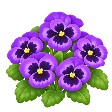 Pensée violette