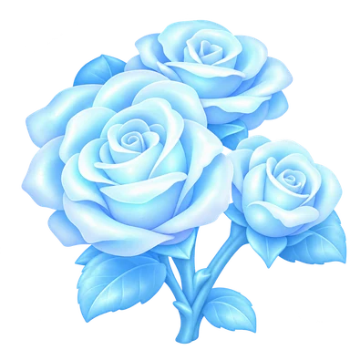 Rose luminescente