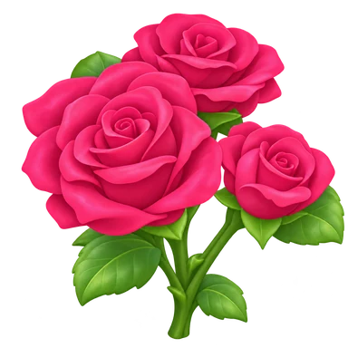 Rose pêche